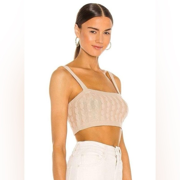 525 America X Revolve Cable Knit Cropped Tank Top - Picture 13 of 14